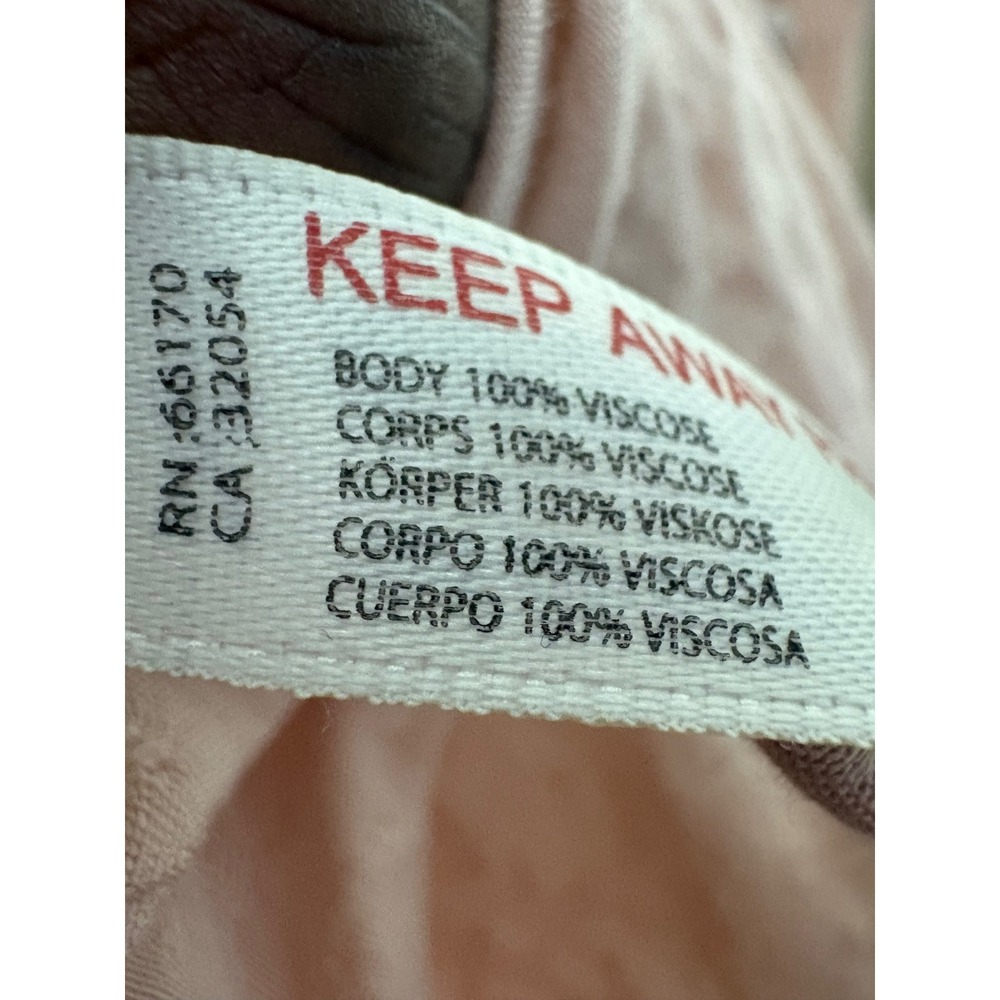 Anthropologie Pink Clip Dot Pajama Set Cami and Shorts Loungewear L Coquette - Picture 5 of 8